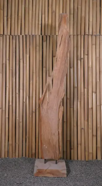 Product image 1 of the product “Root with stand made of teak wood about 190cm height ”